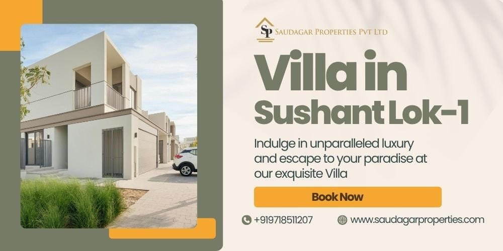 Villa in Sushant Lok-1