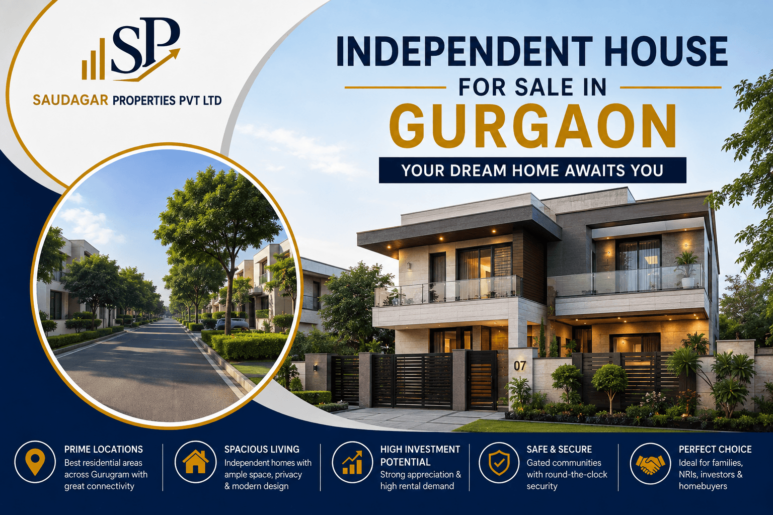 Independent House for Sale in Gurgaon