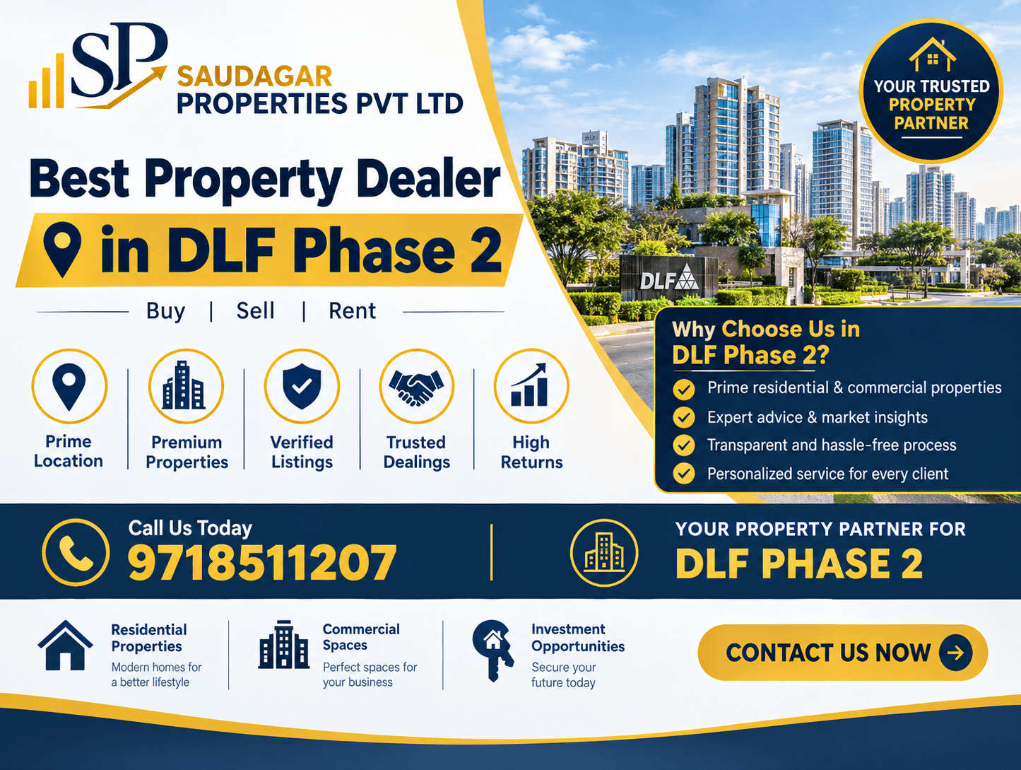 Best Property Dealer in DLF Phase 2: Find the Right Property with Local Expertise